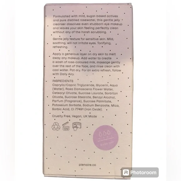 Plenaire Rose Jelly Gentle Makeup Remover~30ml/1.0 Fl oz - Picture 5 of 6